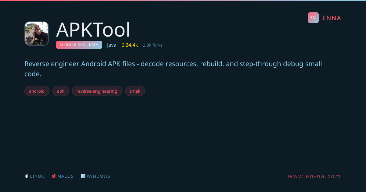 APKTool - Mobile Security - ENNA