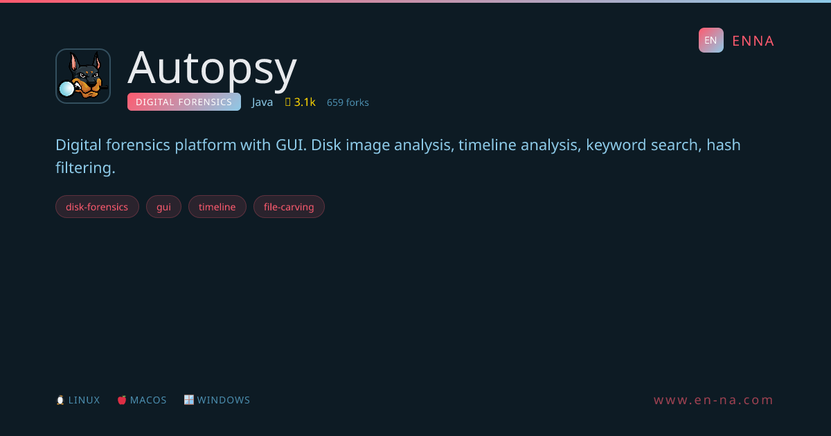 Autopsy - Digital Forensics - ENNA