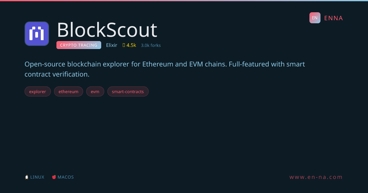 BlockScout - Crypto Tracing - ENNA
