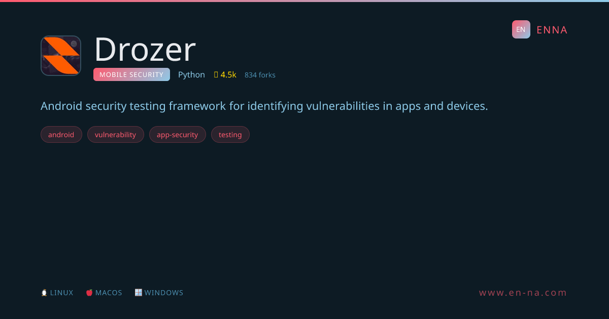 Drozer - Mobile Security - ENNA