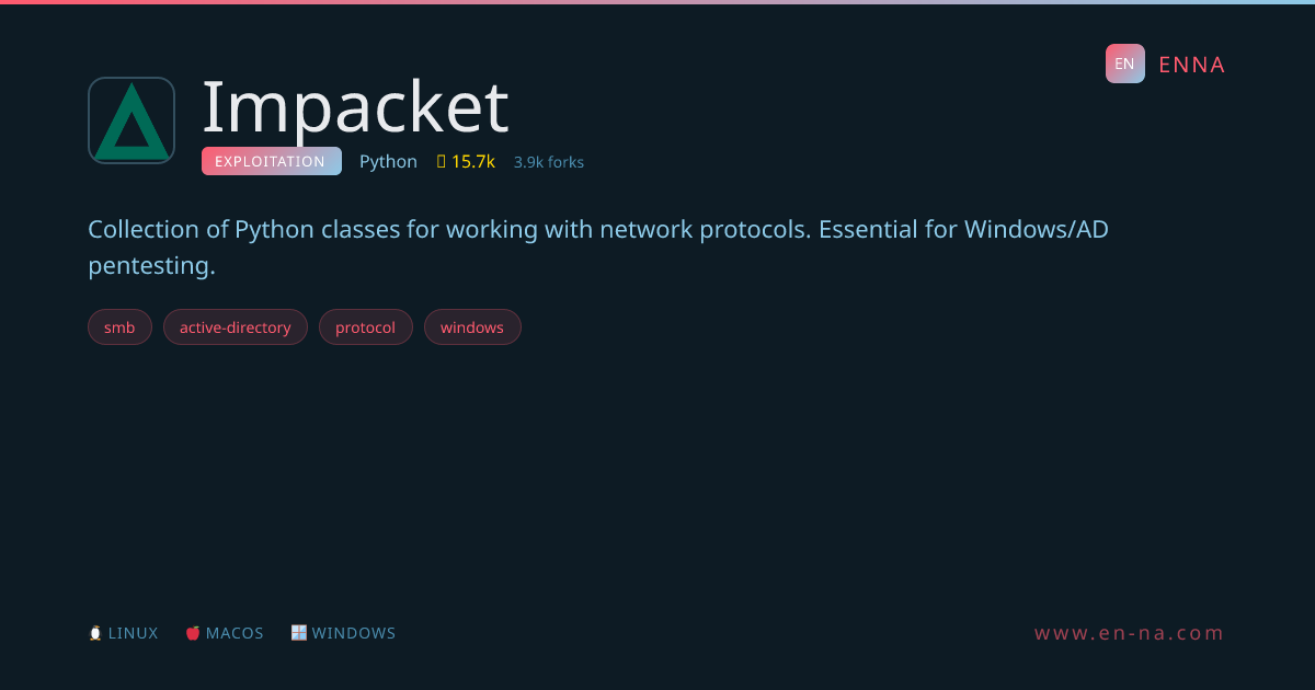 Impacket - Exploitation - ENNA