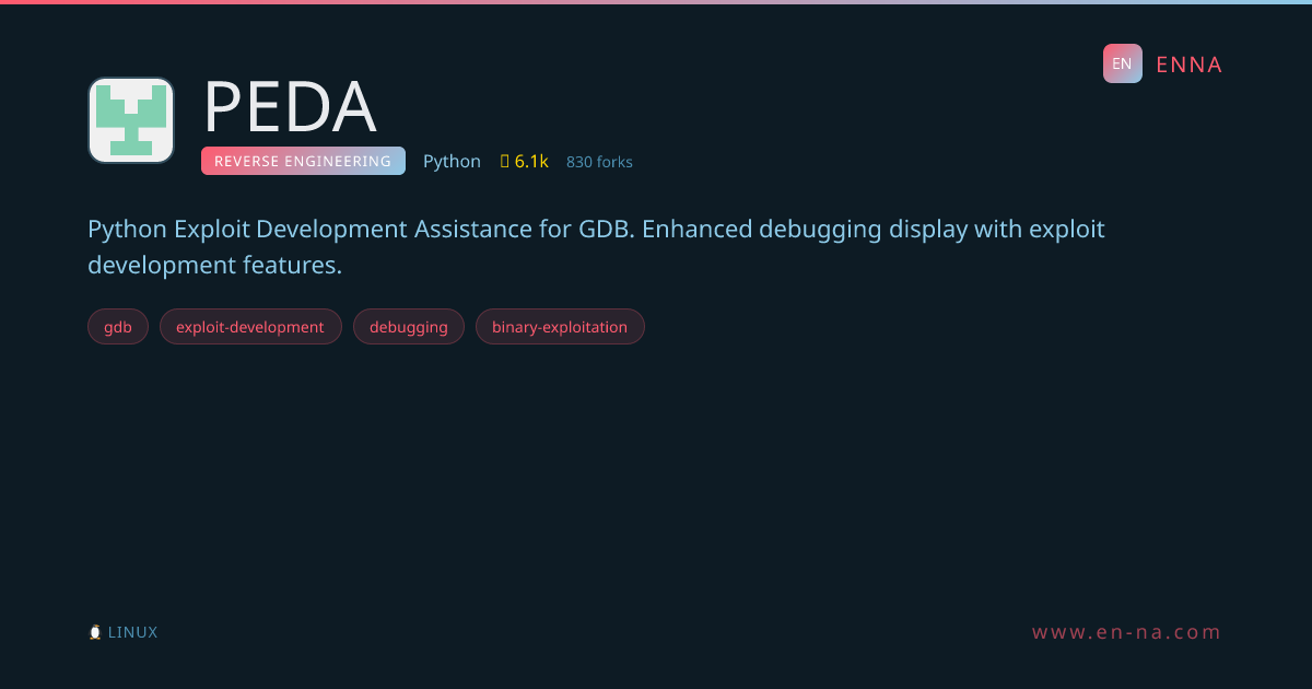PEDA - Reverse Engineering - ENNA