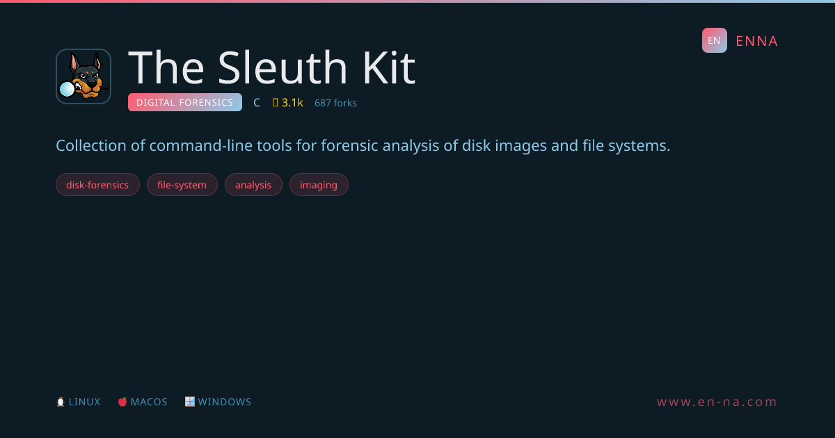 The Sleuth Kit - Digital Forensics - ENNA